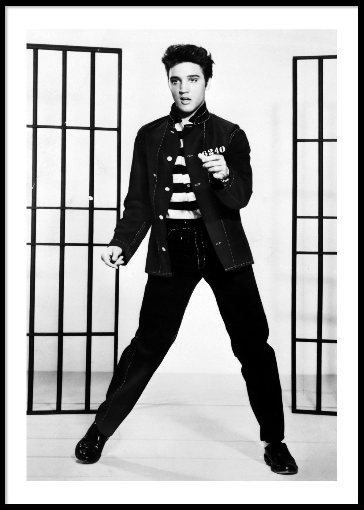 Elvis Presley Jailhouse No2 Poster