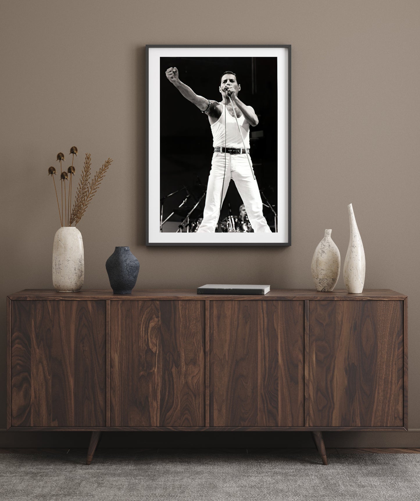 Freddie Mercury No4 Poster