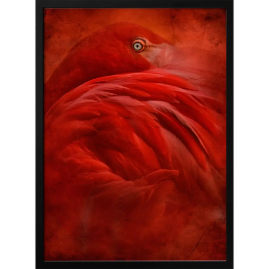 Elegance in Red Poster