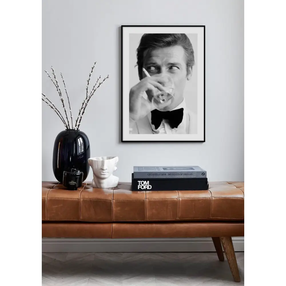 Roger Moore Poster